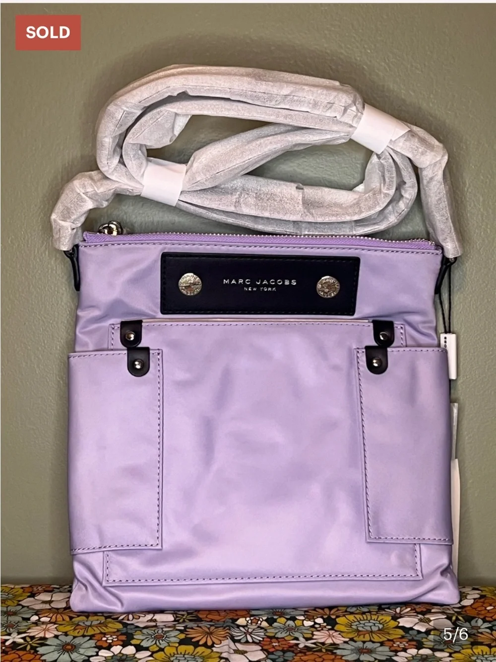 Marc Jacobs Lilac Shoulder Bag - Stylish Women's Crossbody - NWT